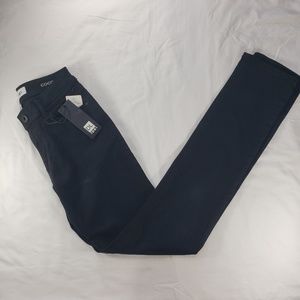 DL1961 Coco Curvy Straight Black Jeans Dagger NWT